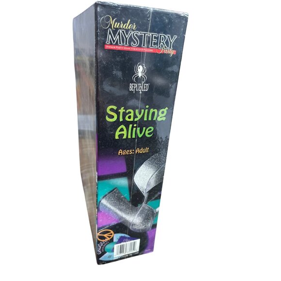 Murder Mystery Staying Alive Party dinner gathering Game For 6 To 8 adult Player - Picture 8 of 9